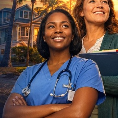 Florida nurse eligible for Hometown Heroes down payment assistance